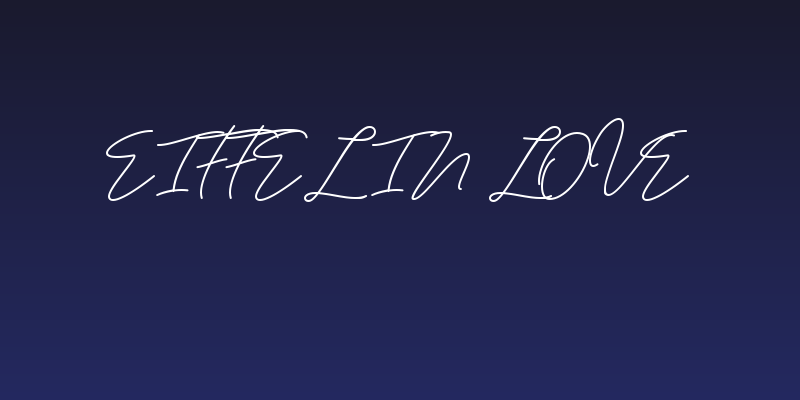 Eiffel in love Social Header