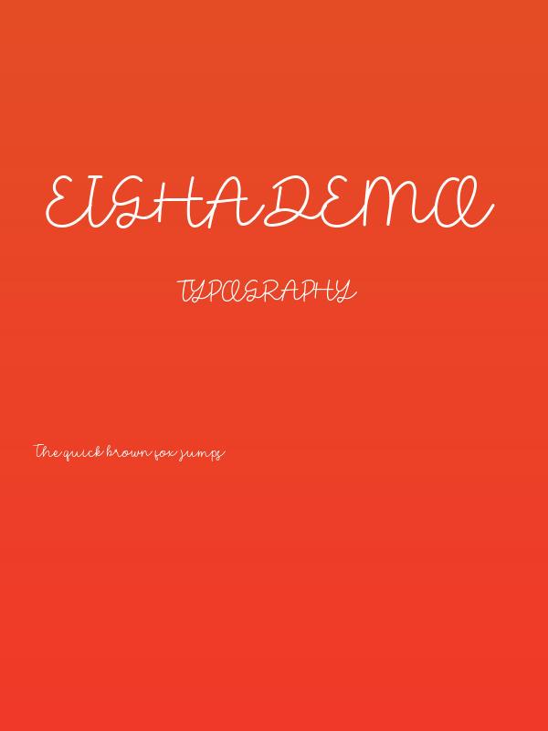 Eigha Demo Poster