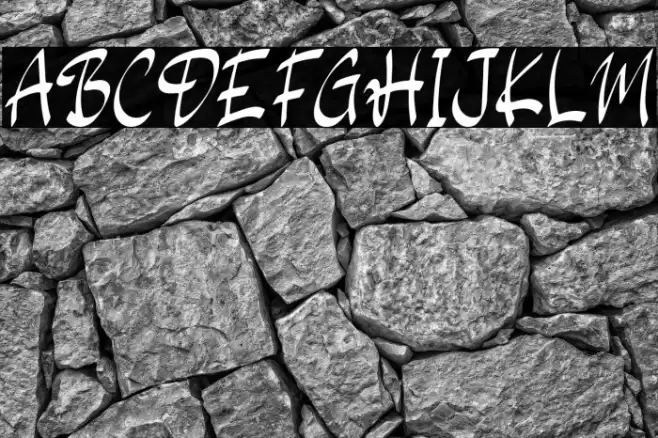 Eight Ball Font examples