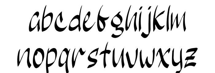 Eight Ball Font LOWERCASE