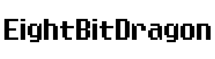 Eight Bit Dragon Fonte