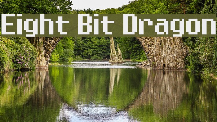 Eight Bit Dragon Font examples
