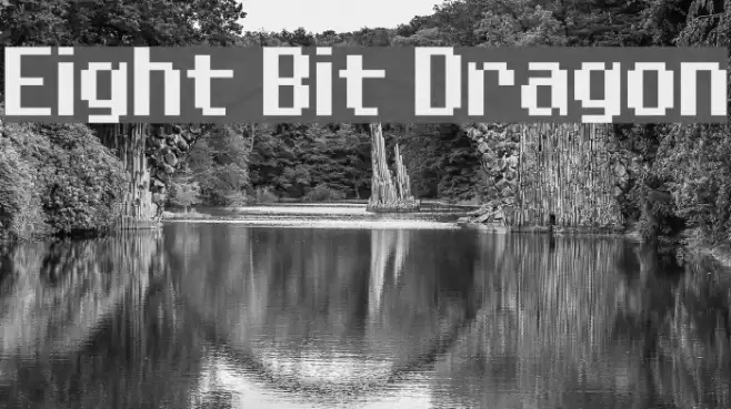 Eight Bit Dragon フォント examples