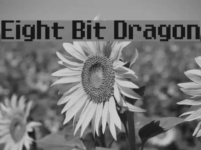 Eight Bit Dragon フォント examples