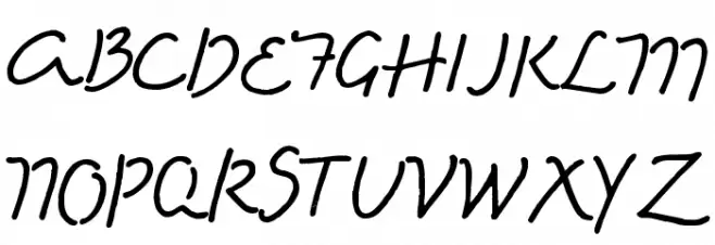 Eight Fifteen Schriftart Groß