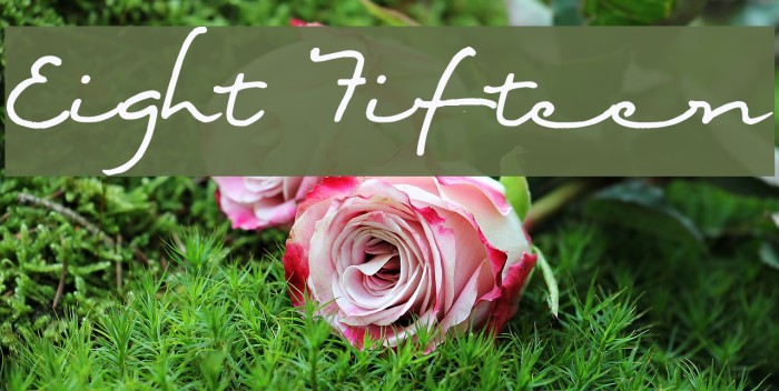 Eight Fifteen Example 1