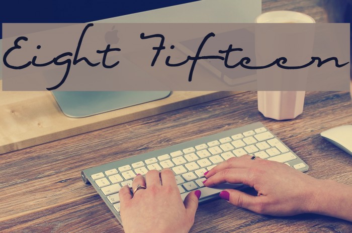 Eight Fifteen Example 3