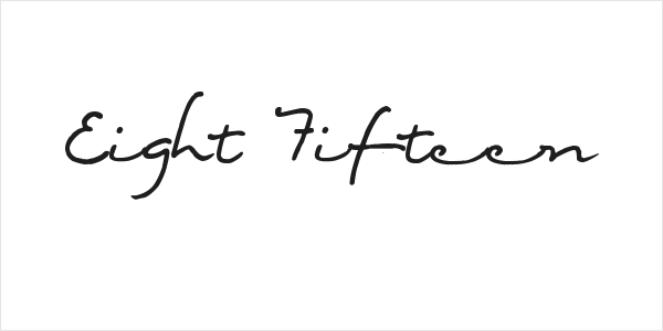 Eight Fifteen Logo