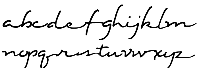Eight Fifteen Font LOWERCASE