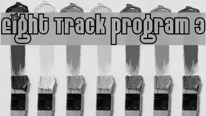 Eight Track program 3 Fonte examples