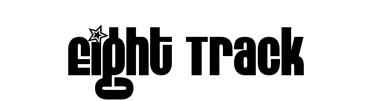 Eight Track  Скачать бесплатные шрифты