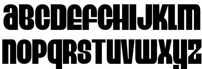 Eight Track フォント 大文字