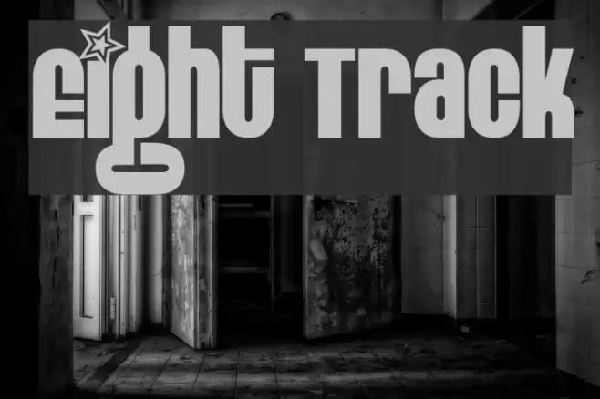 Eight Track Font examples