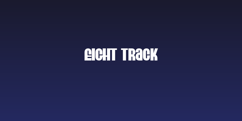 Eight Track Social Header