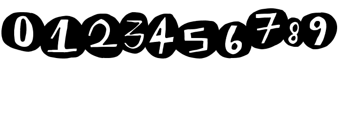 EightBaller Font OTHER CHARS