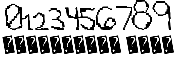 EightBite Font OTHER CHARS