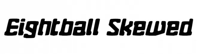 Eightball Skewed  baixar fontes gratis