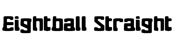 Eightball Straight  免费字体下载