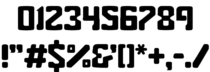 Eightball Straight Font OTHER CHARS