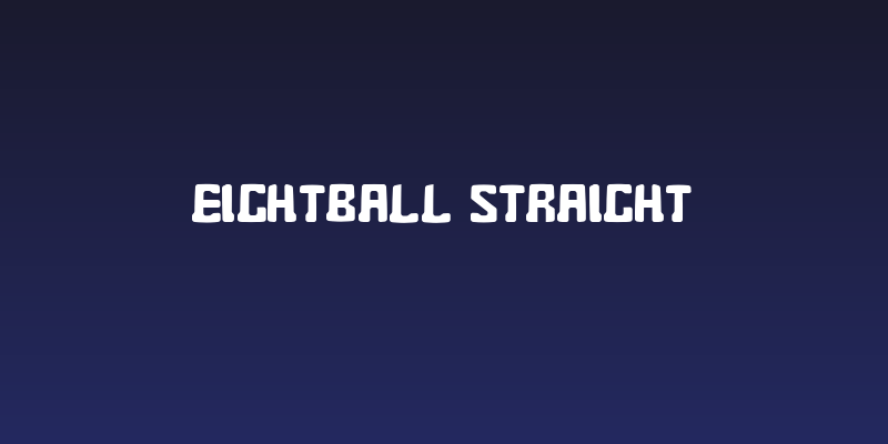 Eightball Straight Social Header