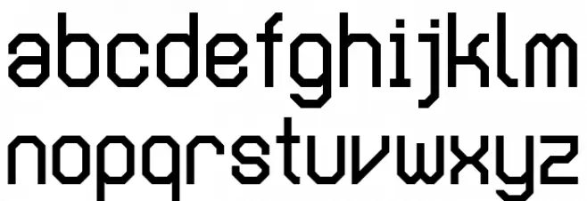 Eightgon Font Litere mici