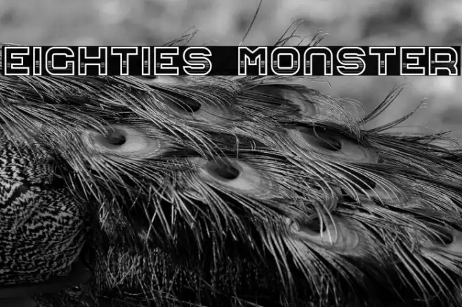 Eighties Monster Example 2