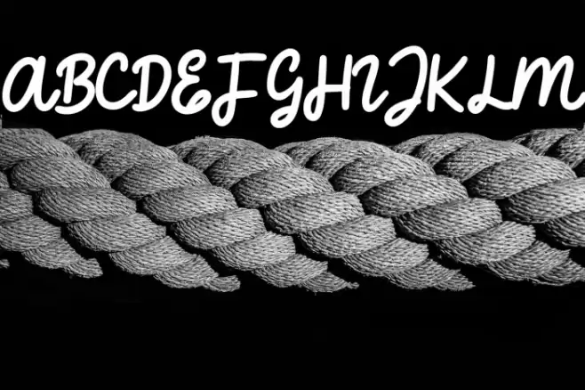 Eighties Font examples