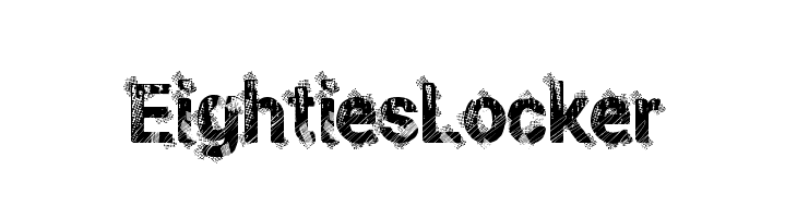 EightiesLocker Font