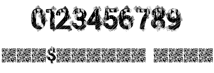 EightiesLocker Font OTHER CHARS