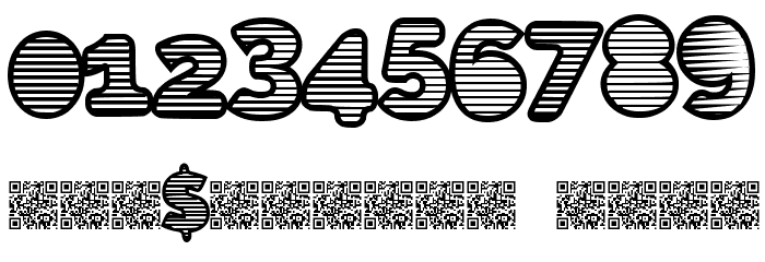 EightiesShades Font OTHER CHARS