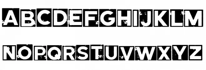 Eighty-Eight フォント 大文字