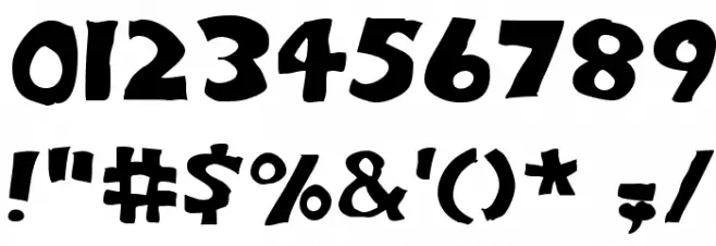 Eighty Percent Font OTHER CHARS