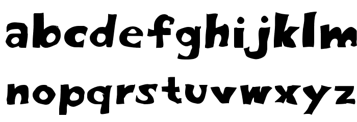 Eighty Percent Font LOWERCASE
