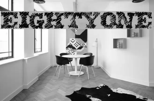 EightyOne Font examples