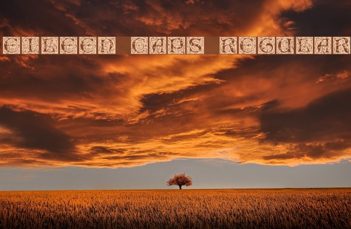 Eileen Caps Regular Font examples