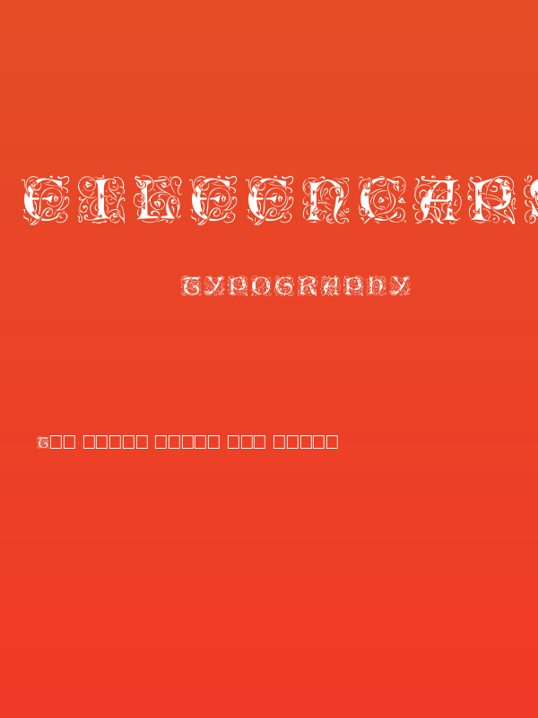 EileenCaps-Black Poster