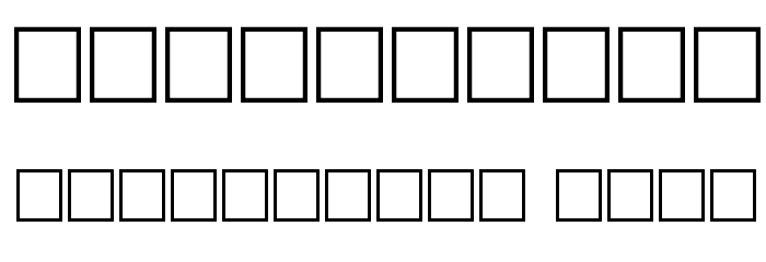 EileenCaps Font OTHER CHARS