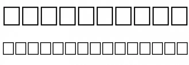 EileensMediumZodiac Regular Font OTHER CHARS