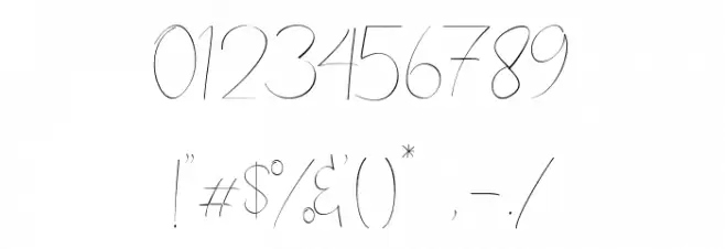 Eilisia Font OTHER CHARS