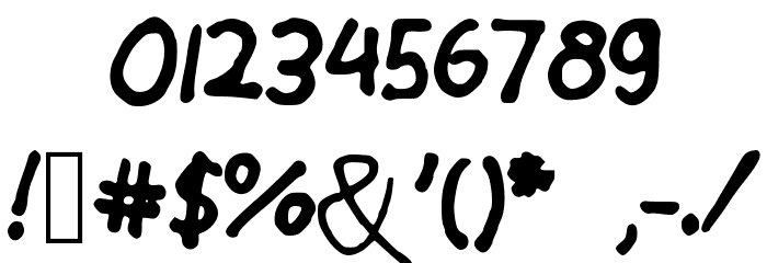 EinfachByCindyyo Font OTHER CHARS