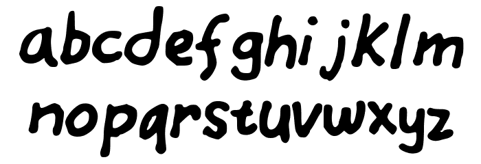 EinfachByCindyyo Font LOWERCASE
