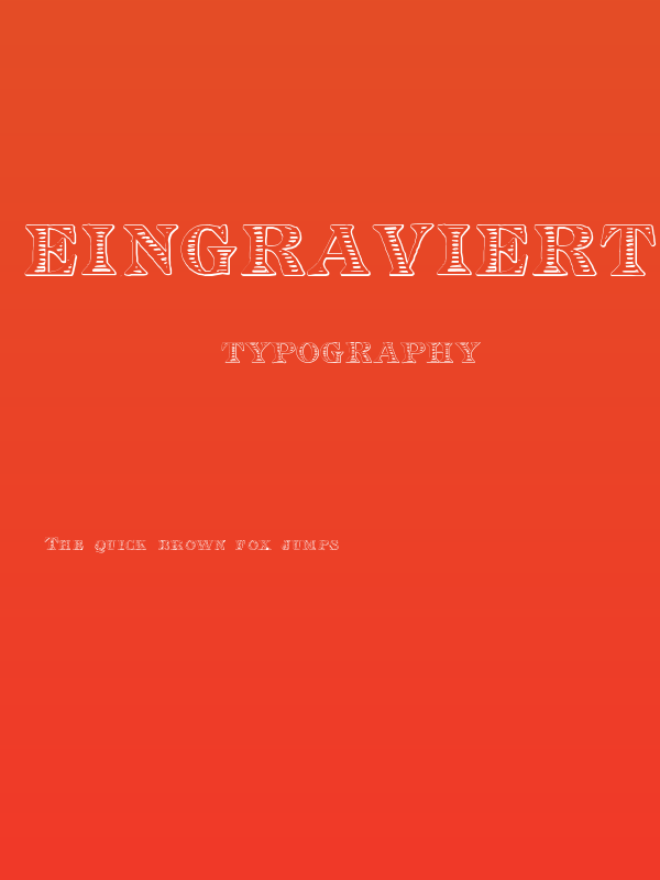 Eingraviert Beveled Poster
