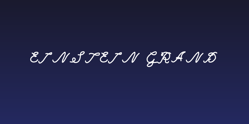 Einstein Grand Social Header
