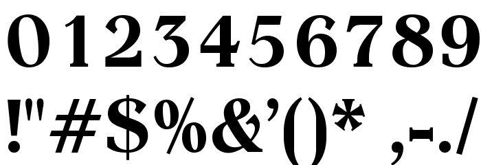 EinsteinOpti-Bold Font OTHER CHARS