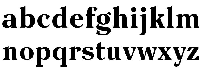EinsteinOpti-Bold Font LOWERCASE