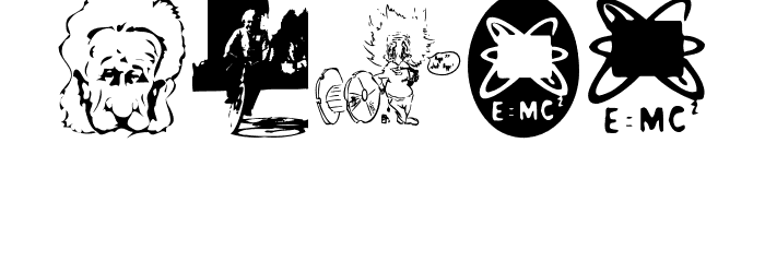 EinsteinsWorlds Font OTHER CHARS