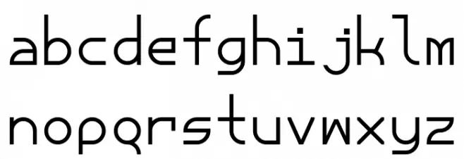 Eirian Font LOWERCASE
