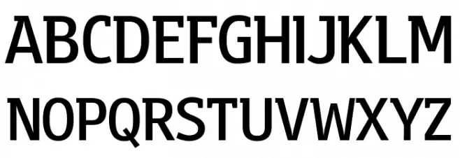 EirikRaude Schriftart Groß