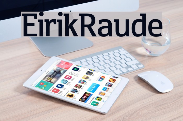 EirikRaude Font examples