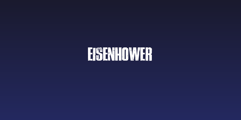 Eisenhower Social Header